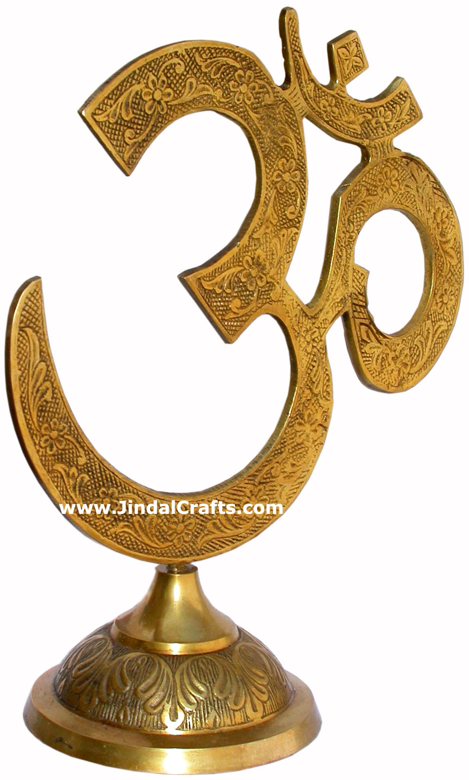 OM Holy Symbol of Hindu Religion Indian Art Craft Handicraft Home Decor Figurine