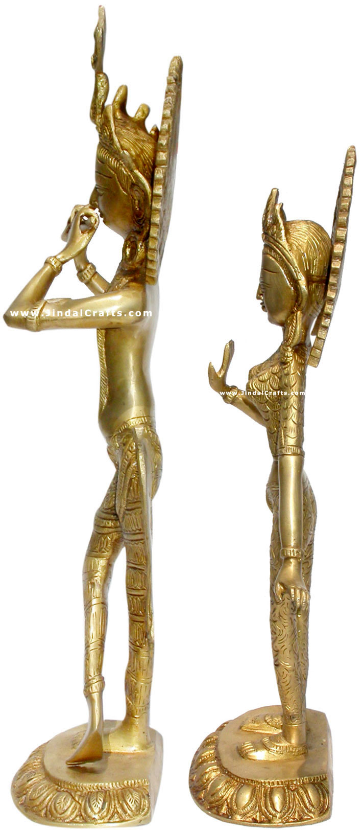 Radha Krishna Indian Gods Statues Hindu India Art
