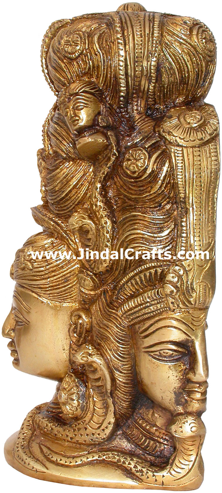 Masterpiece Exclusive Hindu Deity Shiva Parvati India Brass Statue Idol Figure