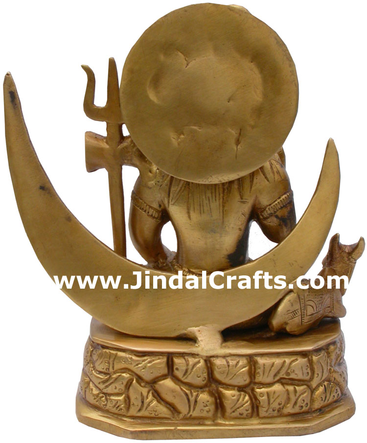 Lord Shiva Idol Indian God Figurines Hand Crafted Artifact Hindu Religious Craft