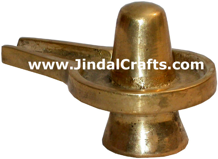 Shivling Indian God Brass Sculptures Idols Home Decor