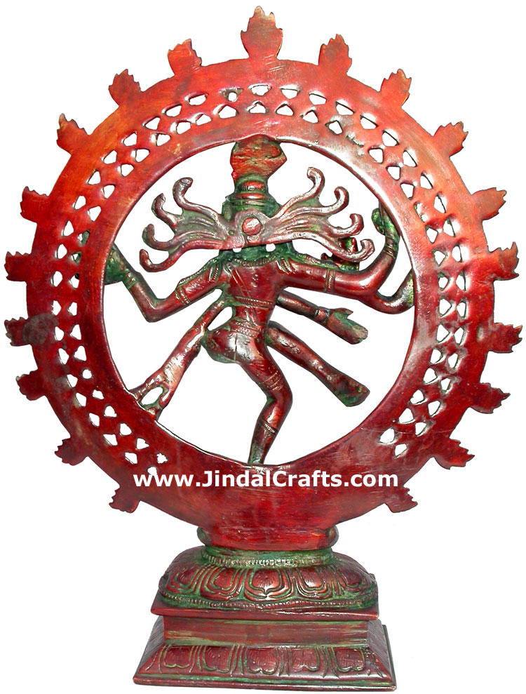 Antique Finish Natraja Dancing Shiva Home Decoration