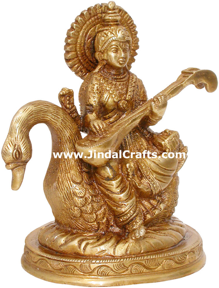 Hindu Deities Goddess of Knowledge Saraswati India Arts