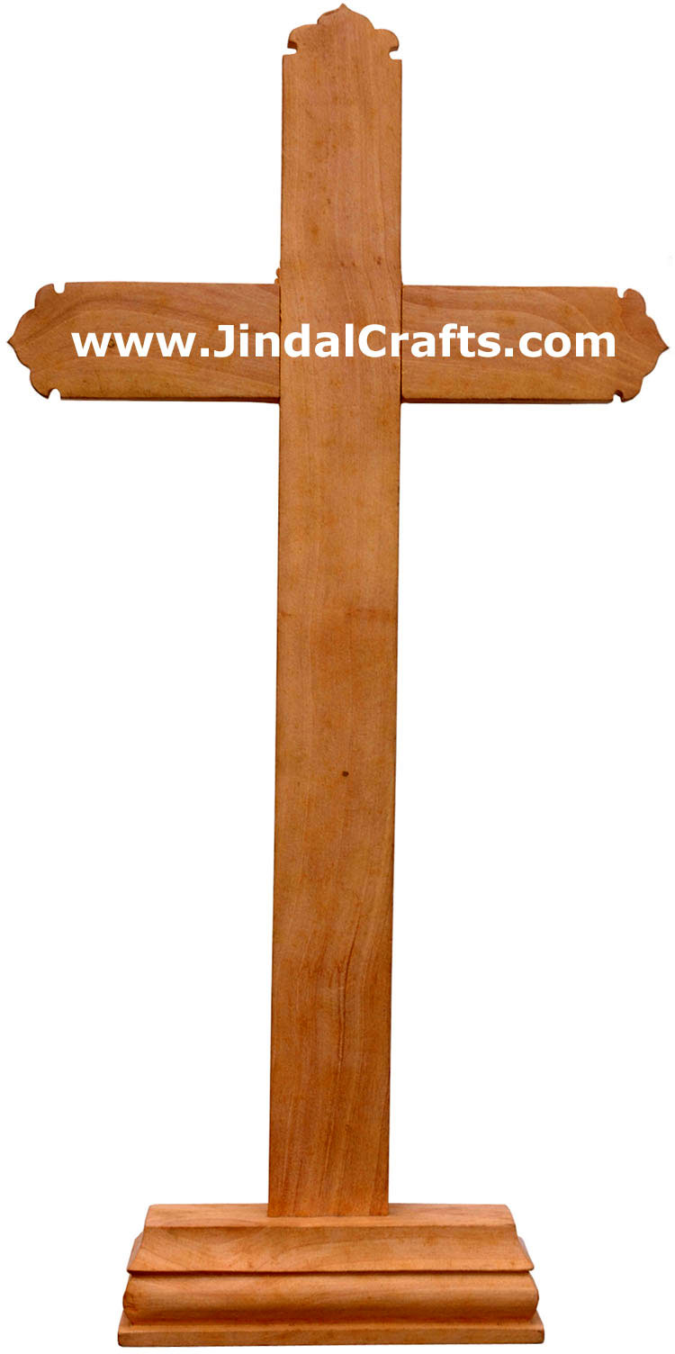 Crucifixs Hand Carved Wooden Lord Jesus Christian Religious Art