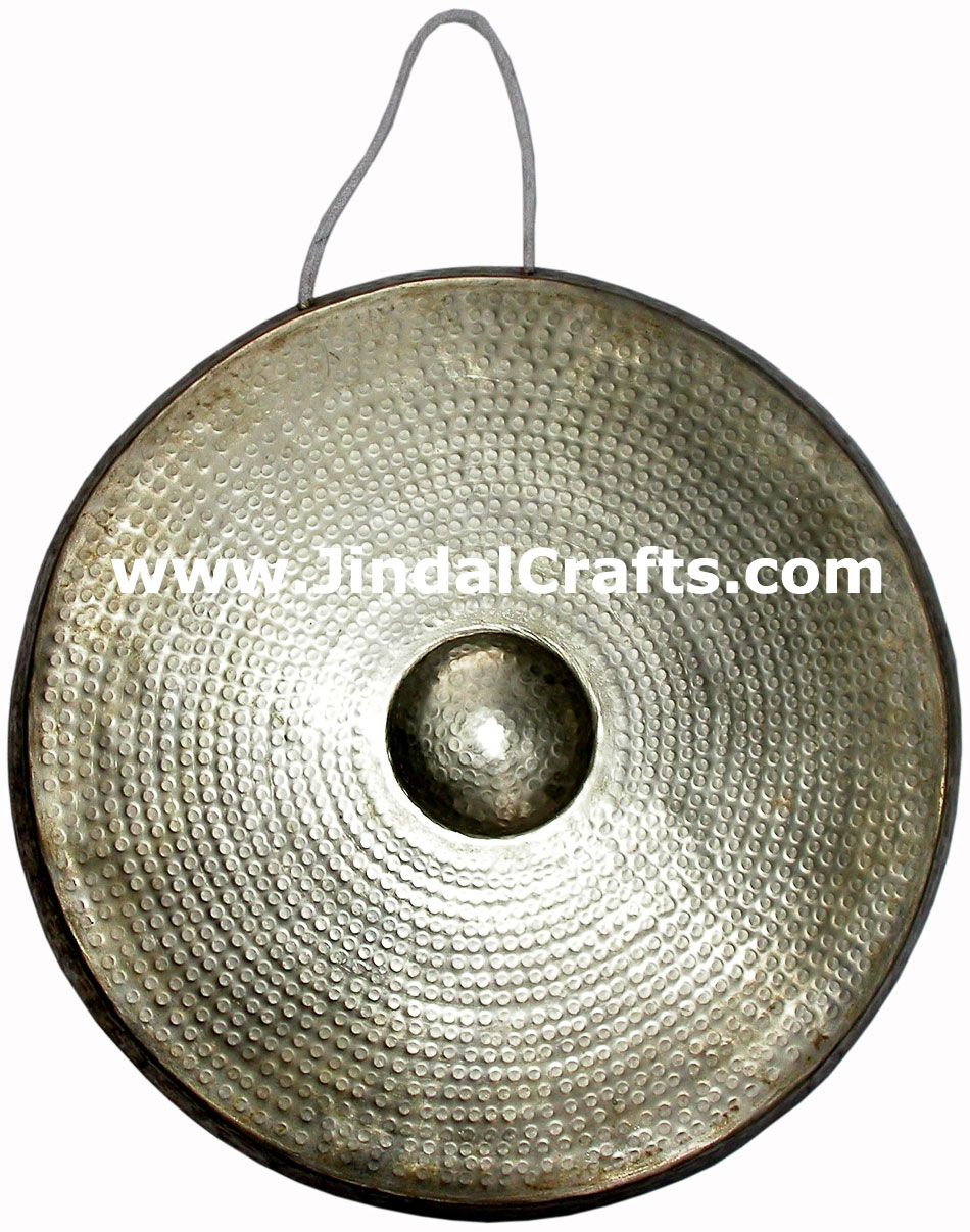 Gong - Hand Carved Indian Art Craft Handicraft Home Decor Copper