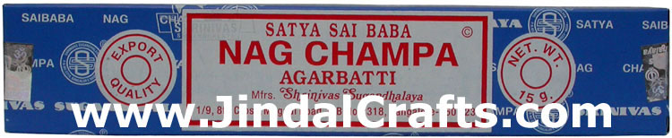 World Renowned Satya Saibaba Nagchampa Incense Sticks