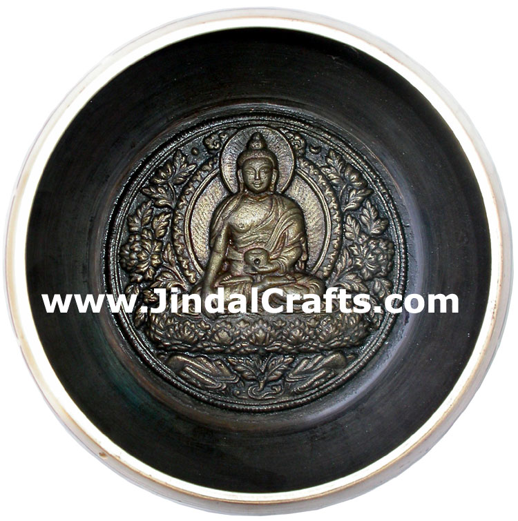 Handcarved Brass Bronze Five Metals Seven Metals Singing Bowl India Buddhisht