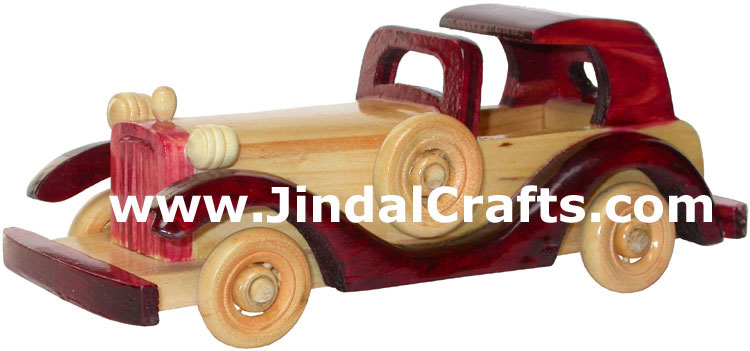 Car - Handmade Wooden Toy from India