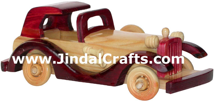 Car - Handmade Wooden Toy from India