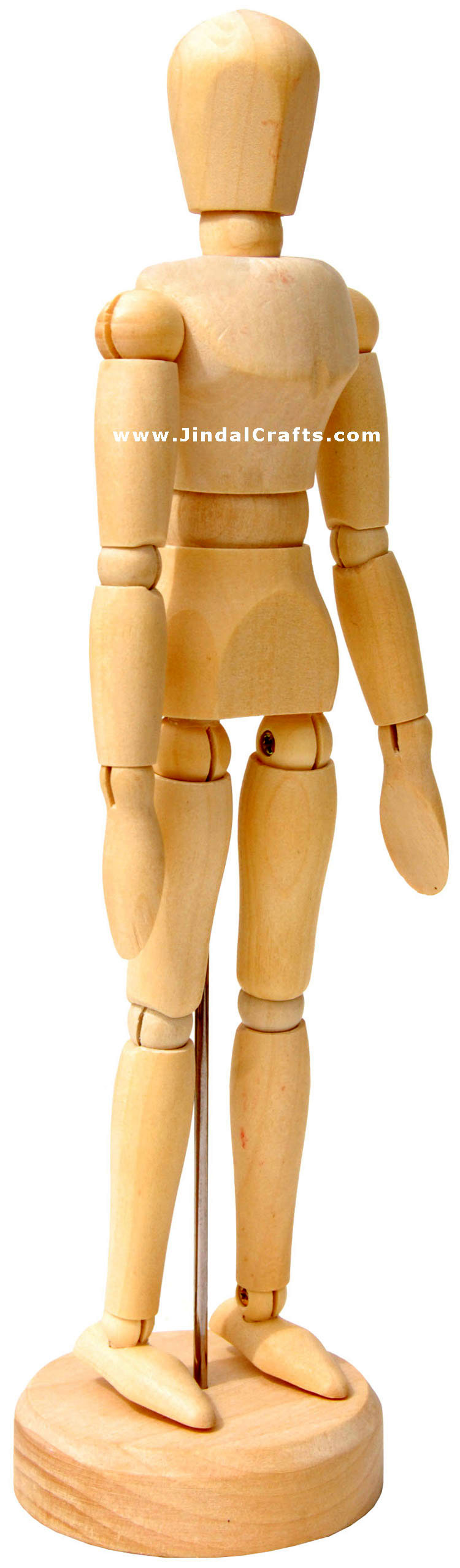 Handmade Wooden Free Body Toy India Traditional