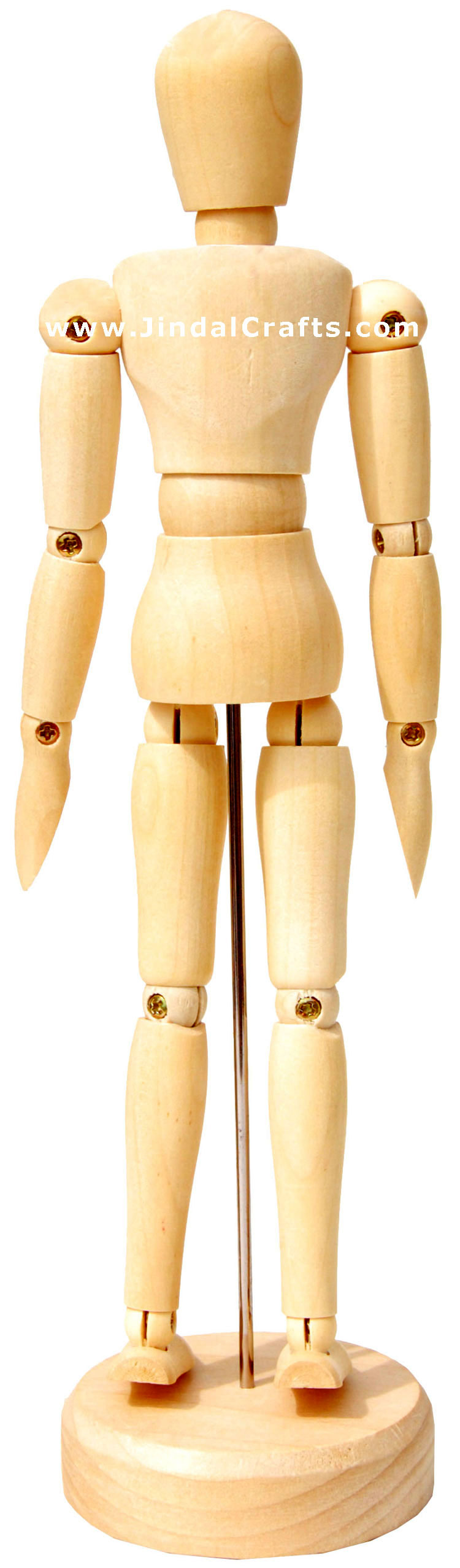 Handmade Wooden Free Body Toy India Traditional