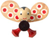 Handmade Handpainted Butterfly Toy India Art