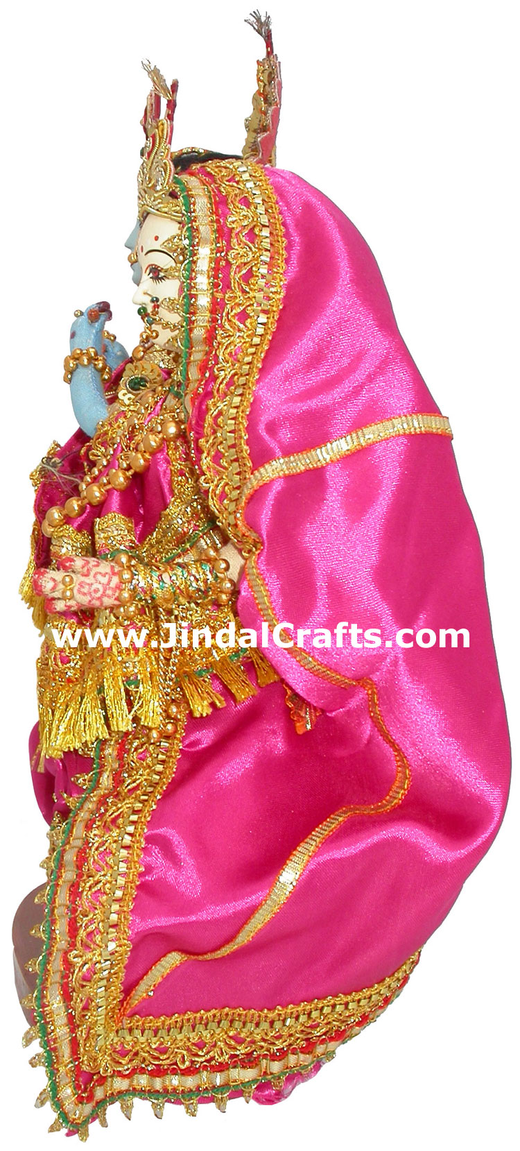 Handmade Traditional Costume Doll India - Radha Krishna