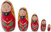 Nested Dolls - Handmade Wooden India Dolls Art