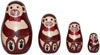 Nested Dolls - Handmade Wooden India Dolls Art