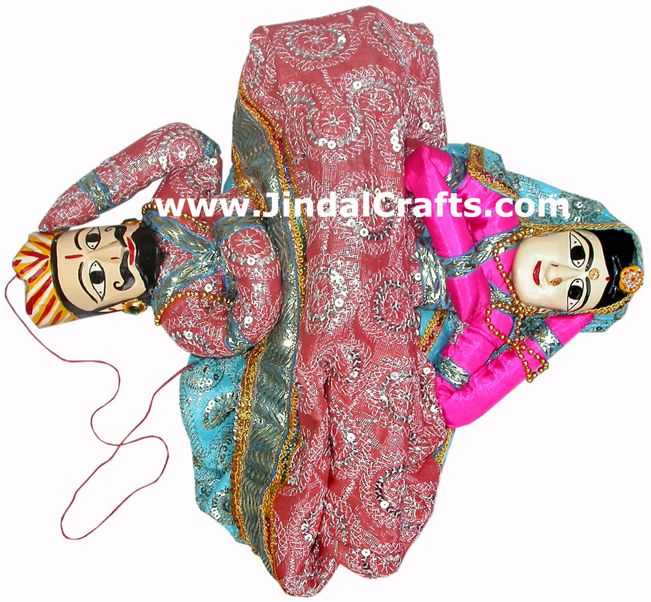 Ulta Pulta Puppet Doll Indian Art Craft Handicraft Traditional Figure