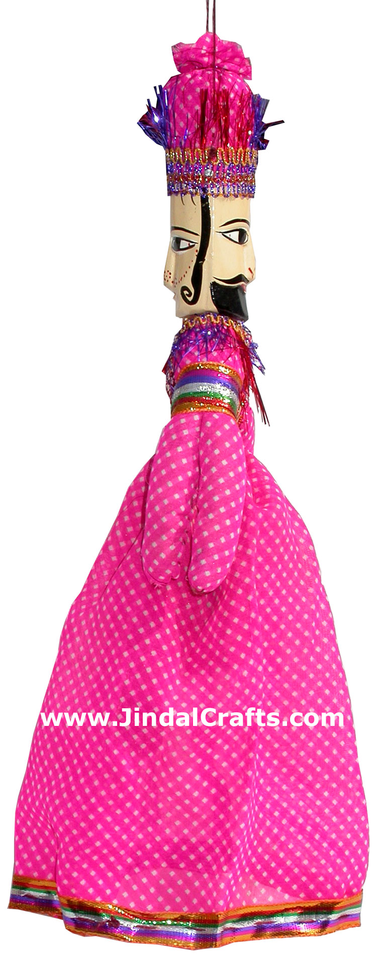 Finger Puppet Traditional Doll Rajasthan India Crafts