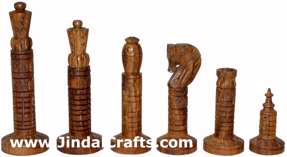 Chess Figures Indian Art Craft Handicraft Traditional Figure