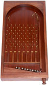 Wood Bagatelle - Handmade Wooden Traditional Game