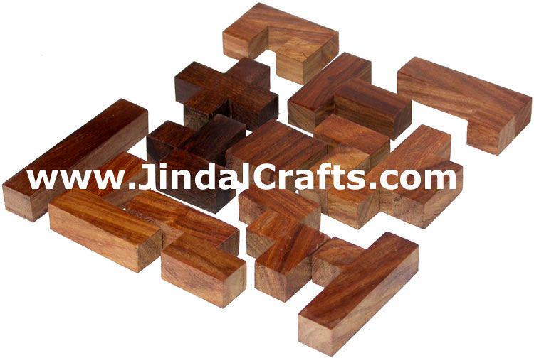 Jigsaw Puzzle - Handmade Wooden Traditional Game