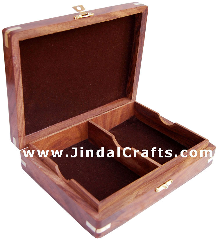 Double Card Box - Indian Traditional Wooden Game