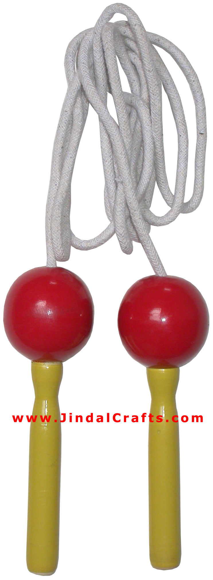 Wooden Jump Rope Skipping Rope Excercise Material India