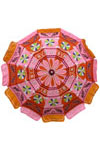 Sun umbrella for home garden. Use them at beach this summer. Made in colorful fabric with applique embroidery. Enjoy family lunches under soothing shades of these umbrellas.