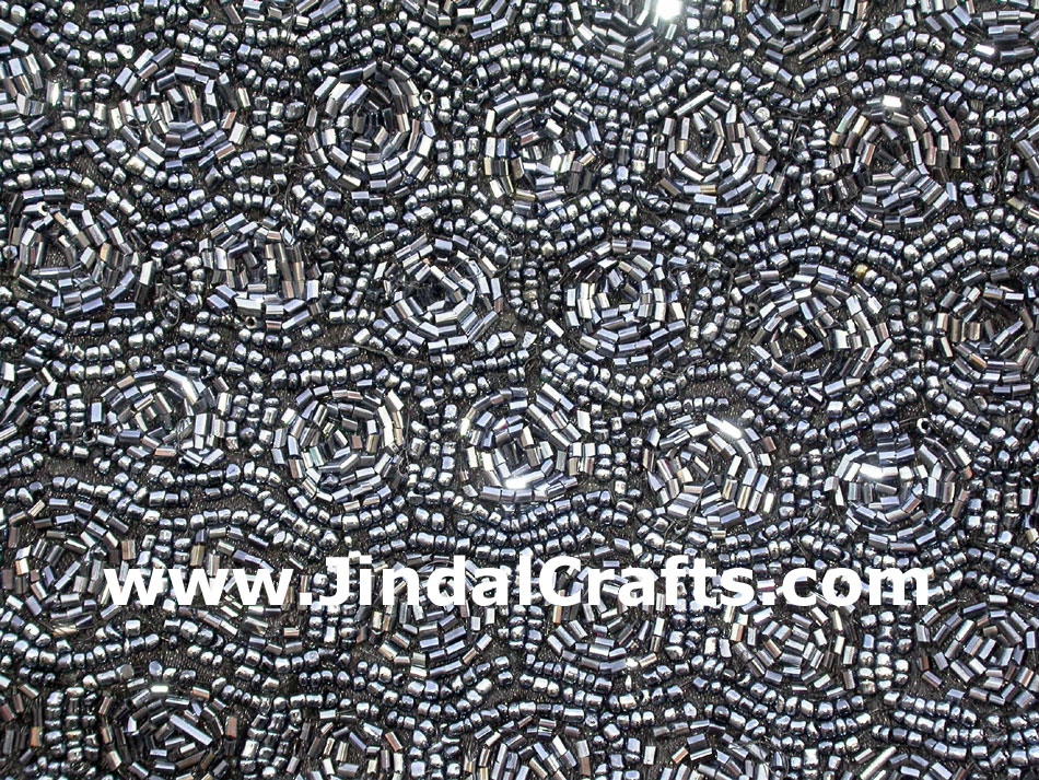 Hand Embroidered Beaded Traditional Shoulder Purse from India