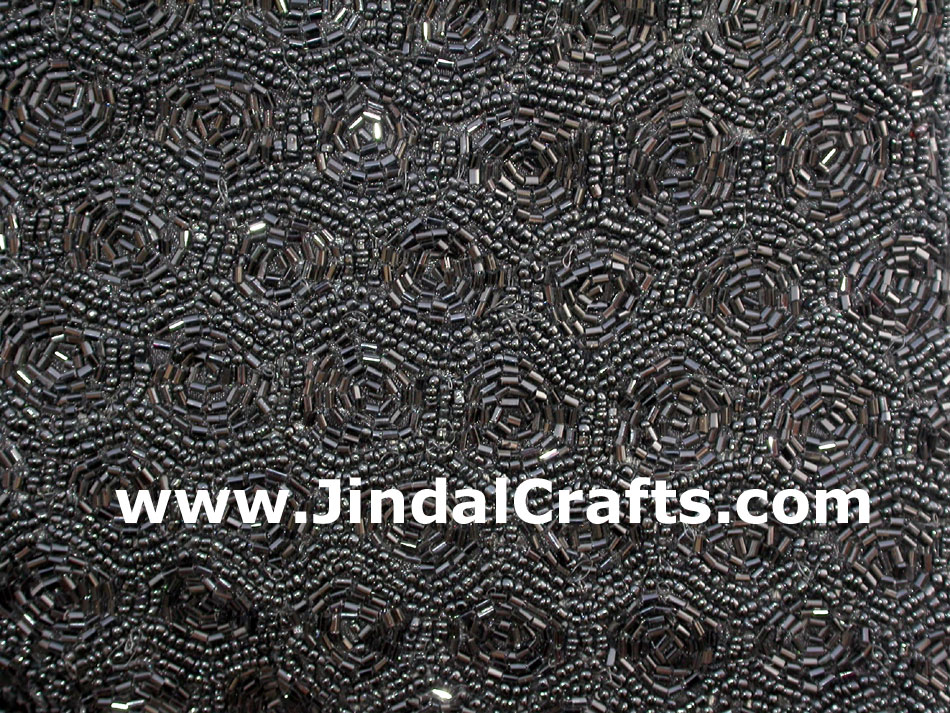 Hand Embroidered Beaded Traditional Shoulder Purse from India