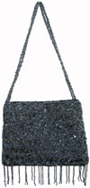 Hand Embroidered Beaded Traditional Shoulder Purse from India