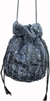 Hand Embroidered Beaded Traditional Shoulder Purse Potli from India