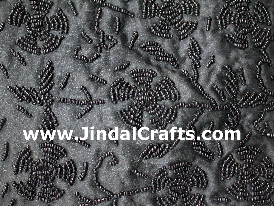 Hand Embroidered Beaded Traditional Shoulder Purse Potli from India