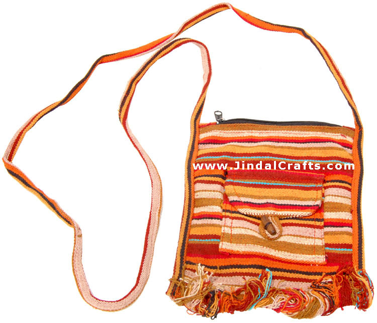 Traditional Small All Purpose Handbag Indi Textile Art