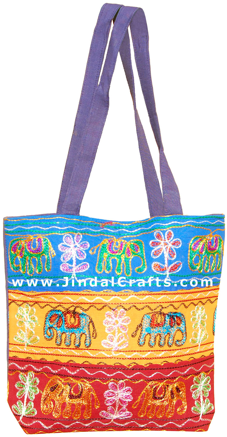 Embroider Handbag  Handmade Indian Traditional Art