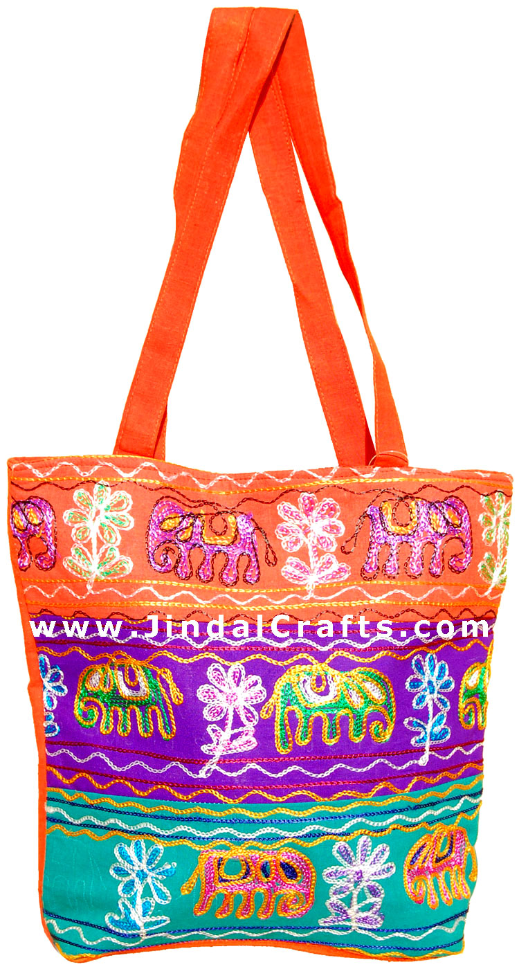 Embroider Handbag  Handmade Indian Traditional Art