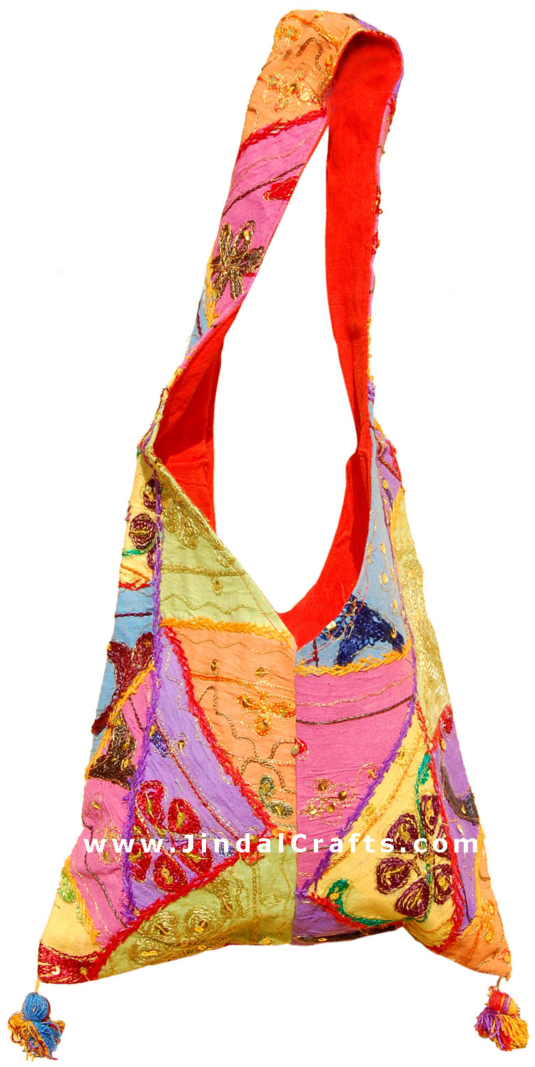 Embroider Handbag  Handmade Indian Traditional Art