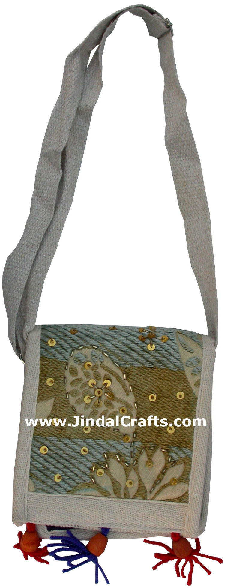Bag Eco Friendly Hand Embroidered India Traditional Art