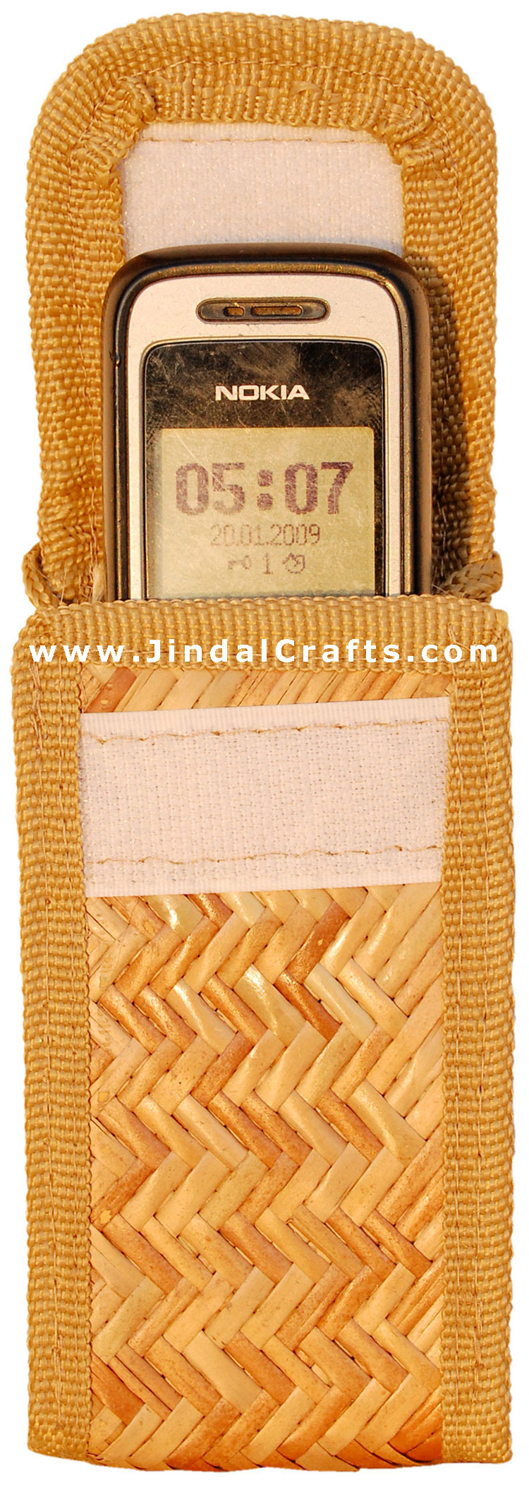 Eco Friendly Mobile Bag with long Hanging Support