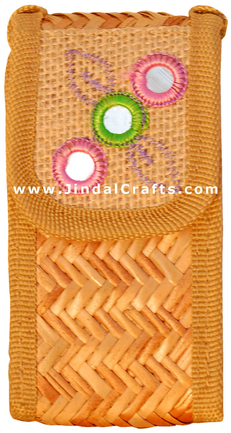 Eco Friendly Mobile Bag with long Hanging Support