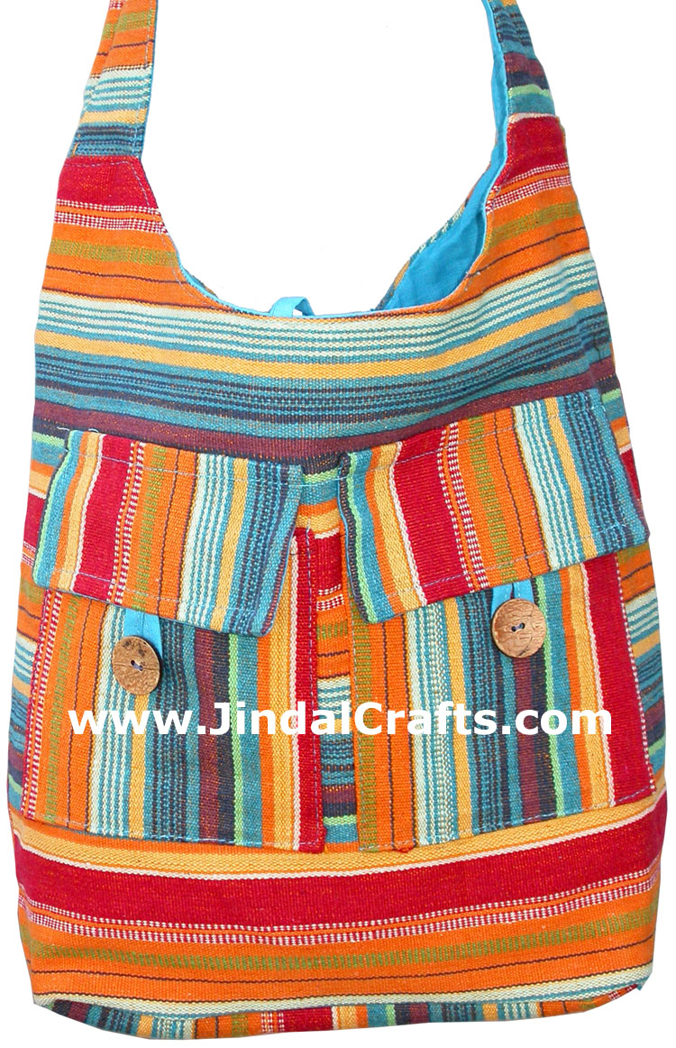 Colorful Eco Friendly Long Life Fabric made Handbag