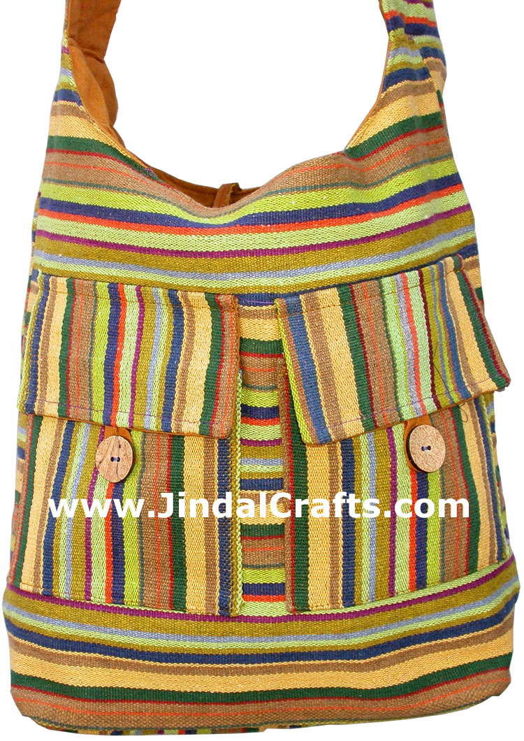 Colorful Eco Friendly Long Life Fabric made Handbag
