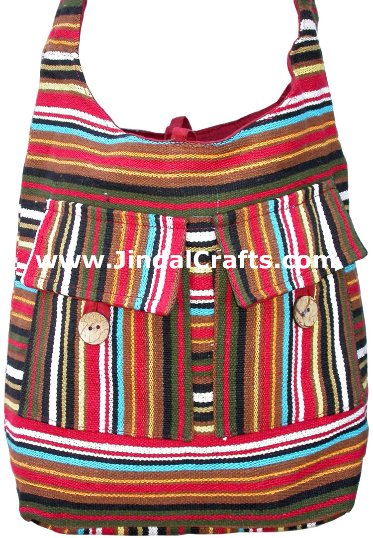 Colorful Eco Friendly Long Life Fabric made Handbag
