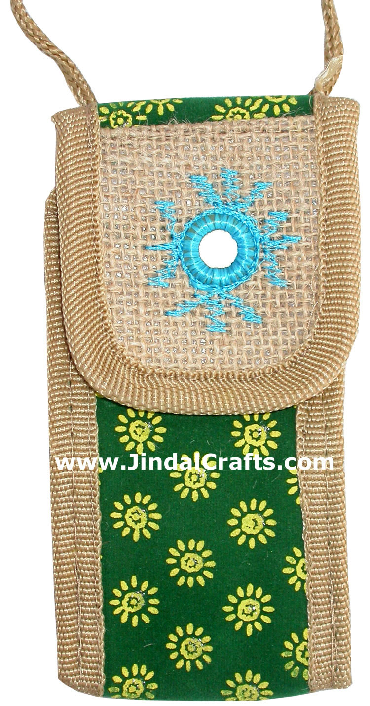 Colorful Mobile Cell Bags - Indian Traditional Handbag