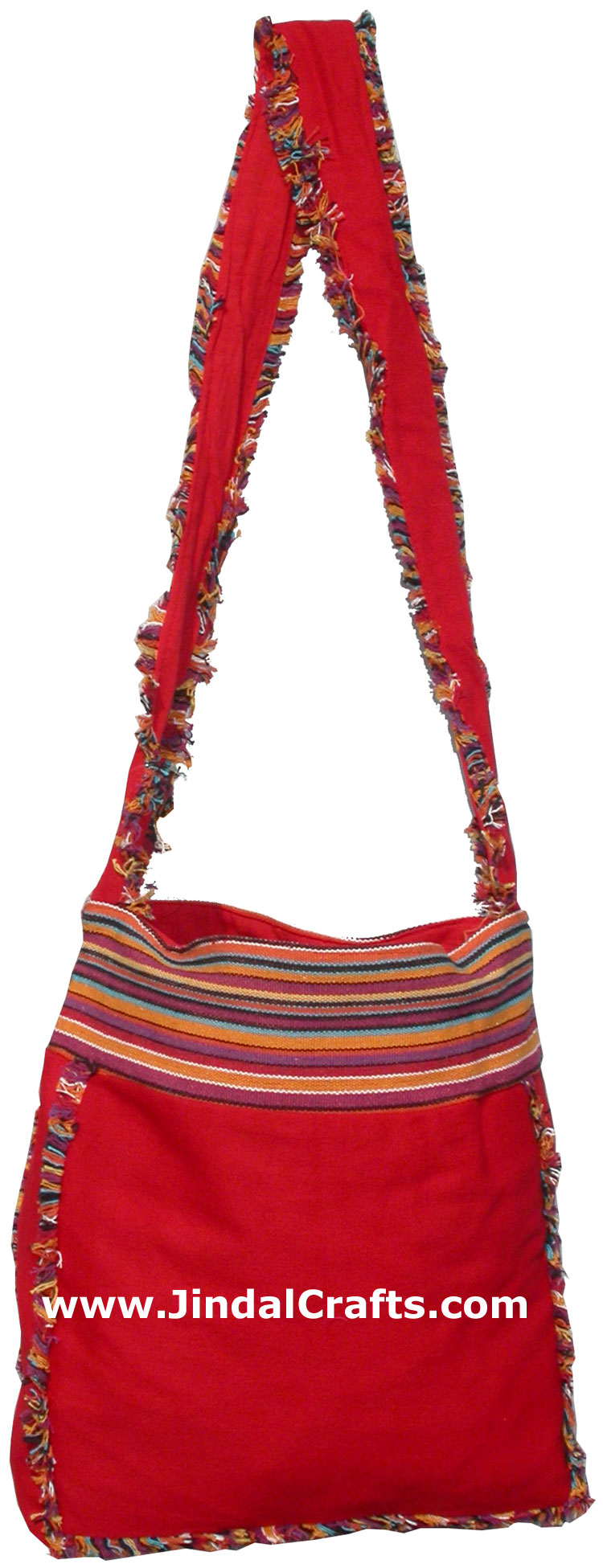 Colorful Hand Embroider Shoulder Handbag Indian Arts