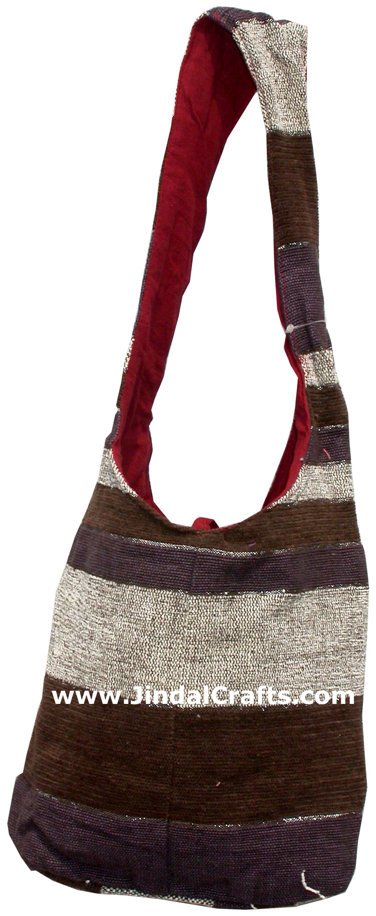 Colorful Hand Stitched Cotton Handbag Traditional Art