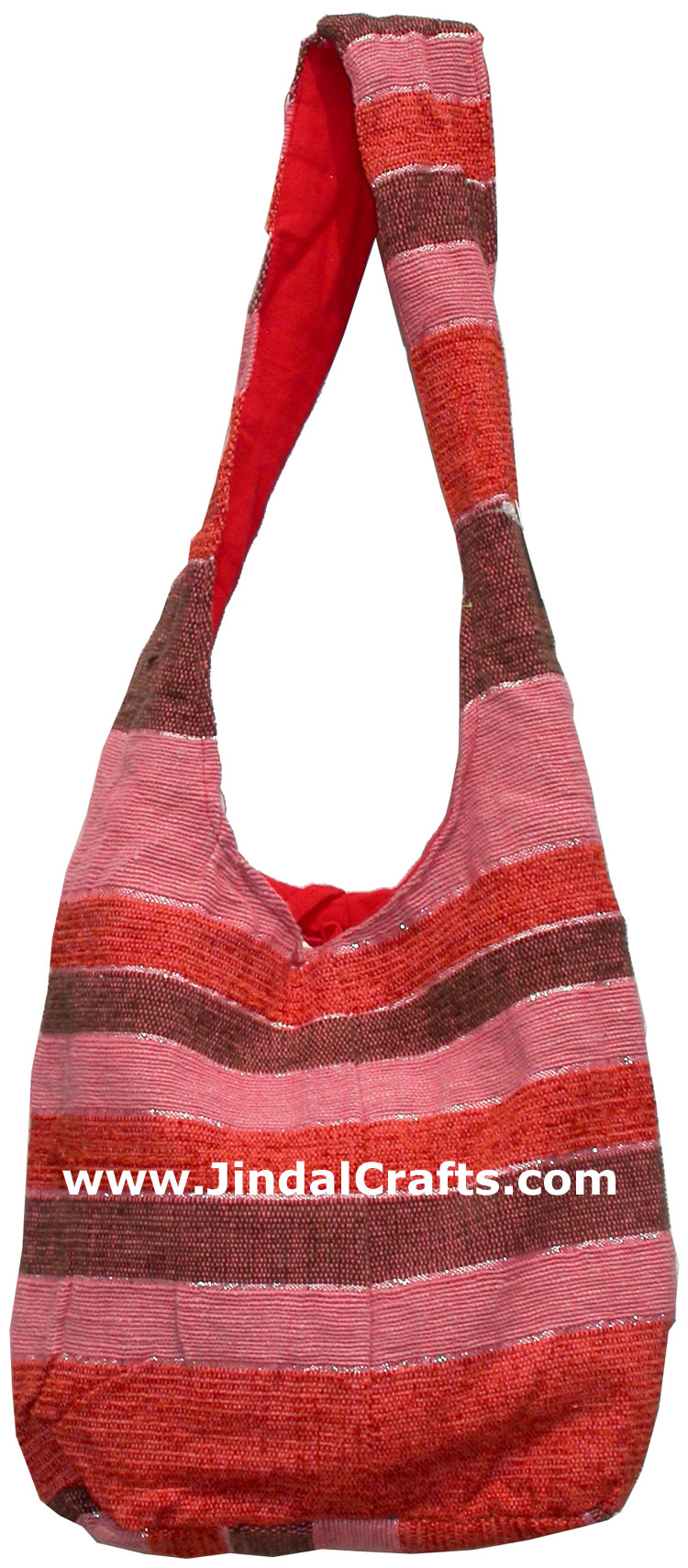 Colorful Hand Stitched Cotton Handbag Traditional Art