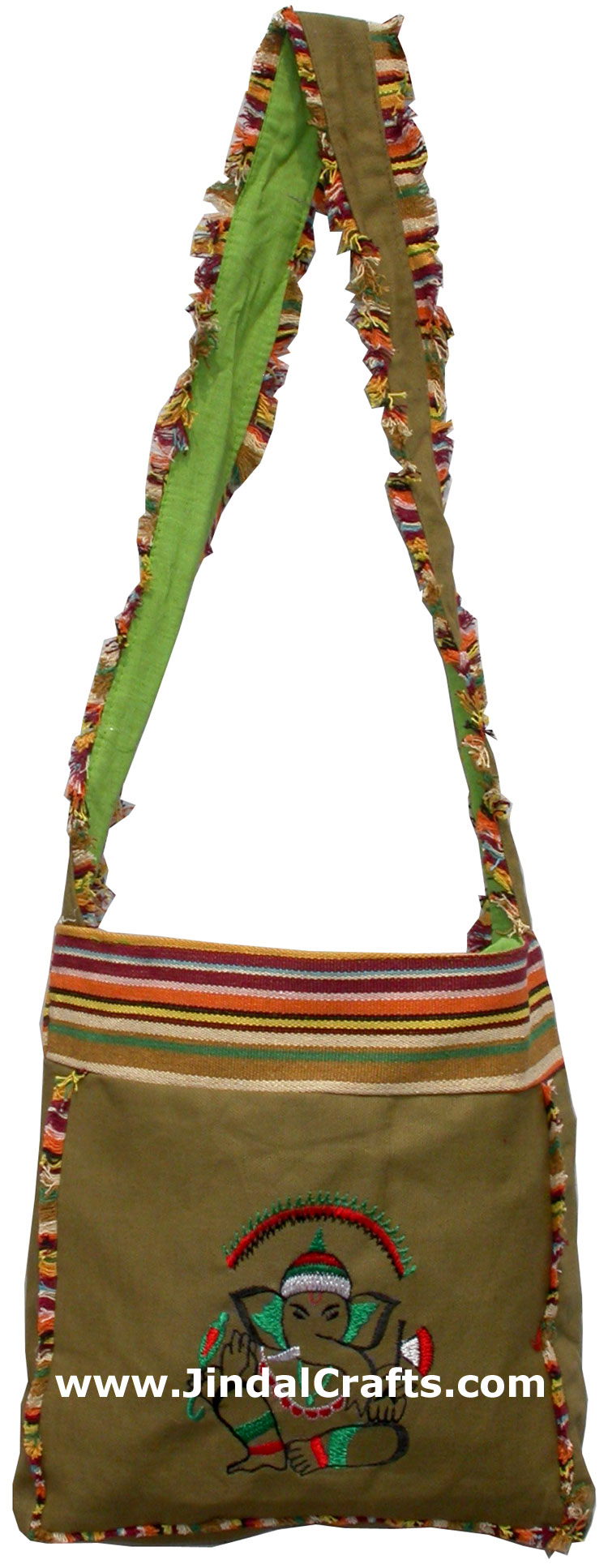 Colorful Hand Embroidered Handbag India Traditional Art