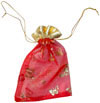 Designer Draw String Organza Bags Hand Embroidered Art