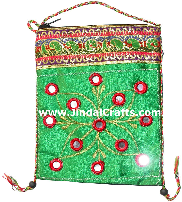 Designer Cotton Bag Eco Friendly Hand Crafted India Art