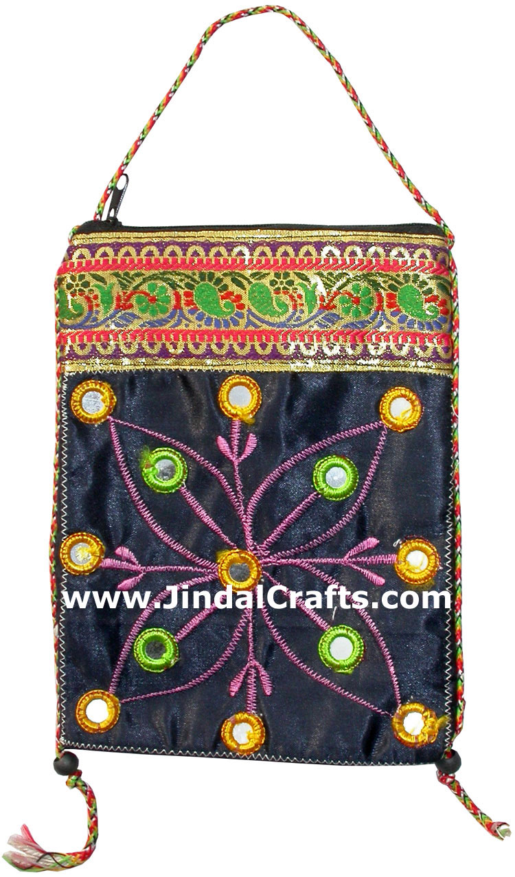 Designer Cotton Bag Eco Friendly Hand Crafted India Art